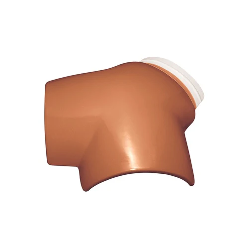 CUMEEIRA ESMALTADA 3VIAS TERRACOTA CERBRAS