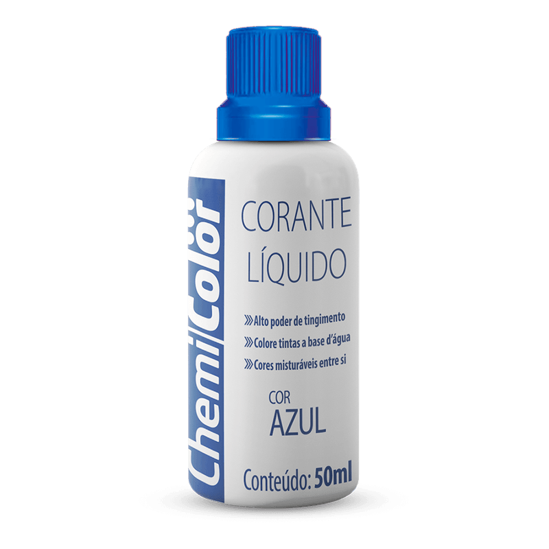 CORANTE AZUL 50ML CHEMICOLOR