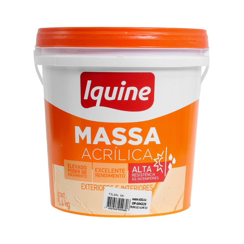 MASSA ACR 5,4KG IQUINE