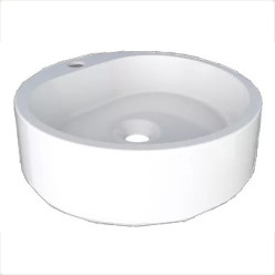 CUBA CURVE C/BASE BRANCA 35,5X35,5X9,5 COZIMAX