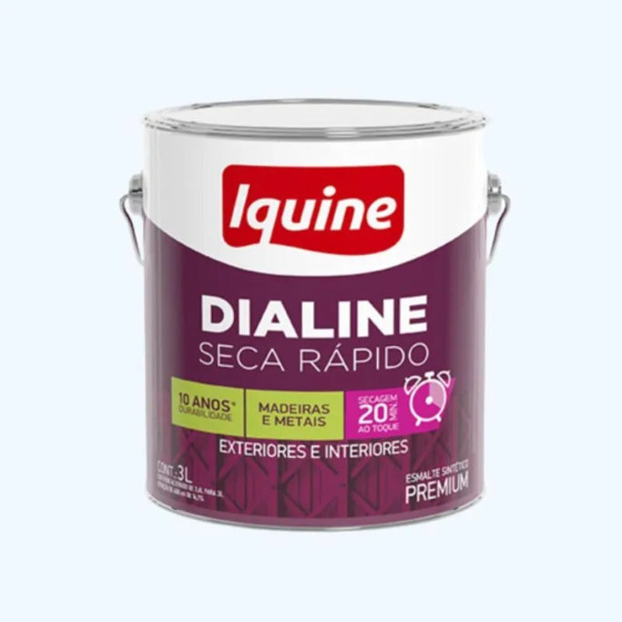 TINTA ES DIALINE MARROM TABACO 3,0L IQUINE