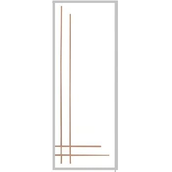 PORTA FRISADA BRANCA 04 060X210 CLM/BVM