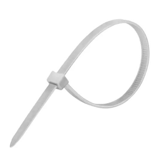 ABRAÇADEIRA NYLON BRANCA PC/100 2,5X200MM MELFI/PRATIK/954