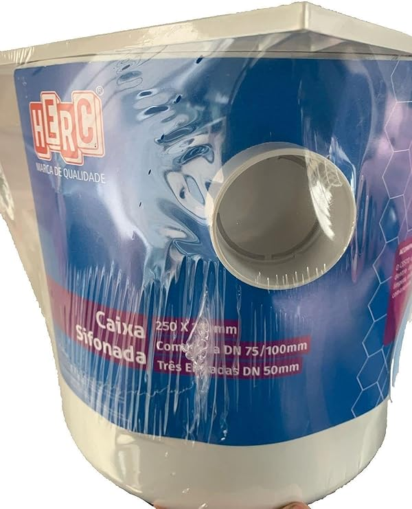 CAIXA SIF C/CESTO QUADRADO 250X250X75MM HERC