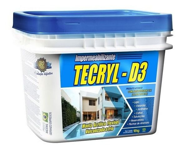 TECRYL D-3 BRANCO 4KG TECRYL