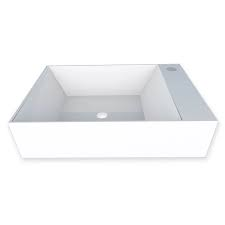 CUBA PRISMA C/ BASE BRANCA 40X29,5X10 COZIMAX