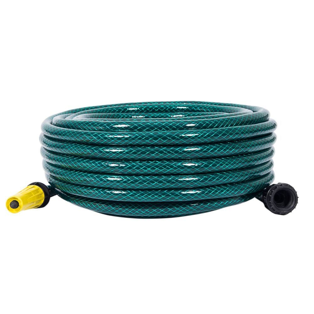 JOGO MANGUEIRA JARDIM SUPERFLEX VERDE/PRETA 15MT PLASTMAR