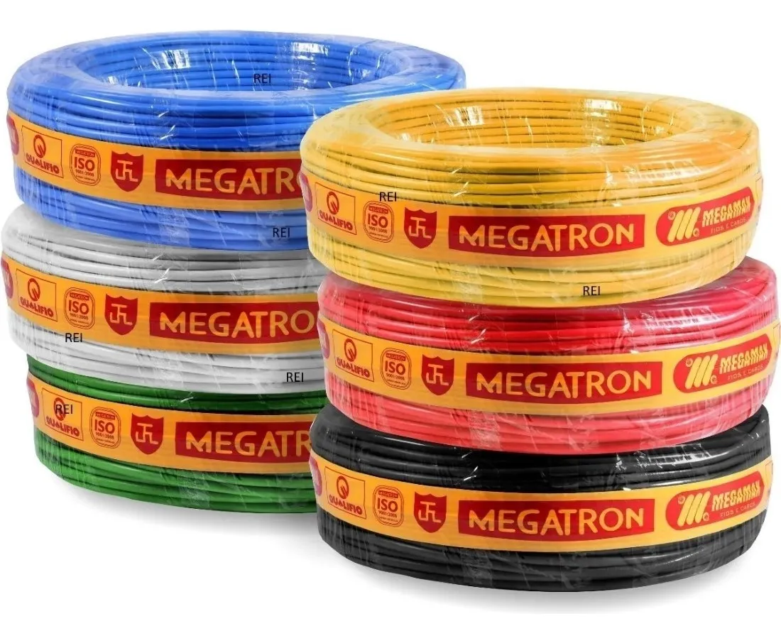 CABO FLEX 2,5MM PRETO 100MT MEGATRON