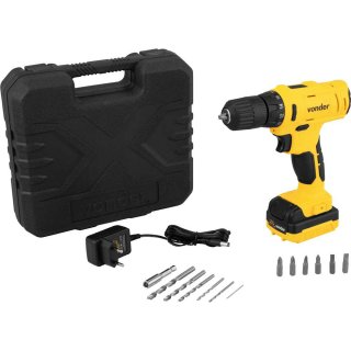 FURADEIRA/PARAFUSADEIRA M+17PC PFV12I BAT12V VONDER