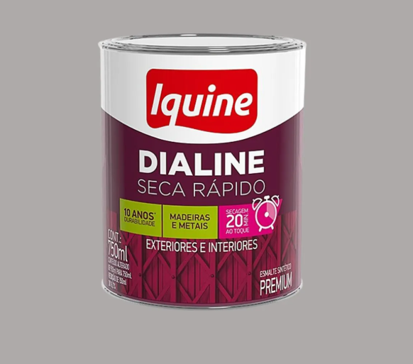 TINTA ES DIALINE PRETO 0,750L IQUINE