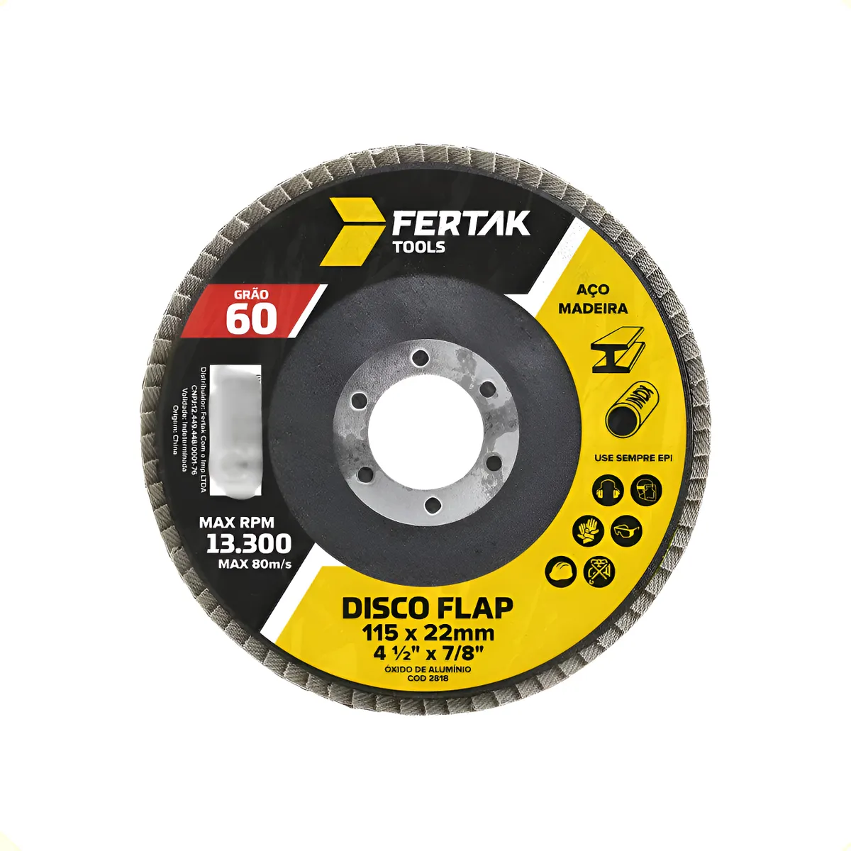 DISCO LIXA FLAP 4.1/2 N;60 WAVES/ROMA/FERTAK