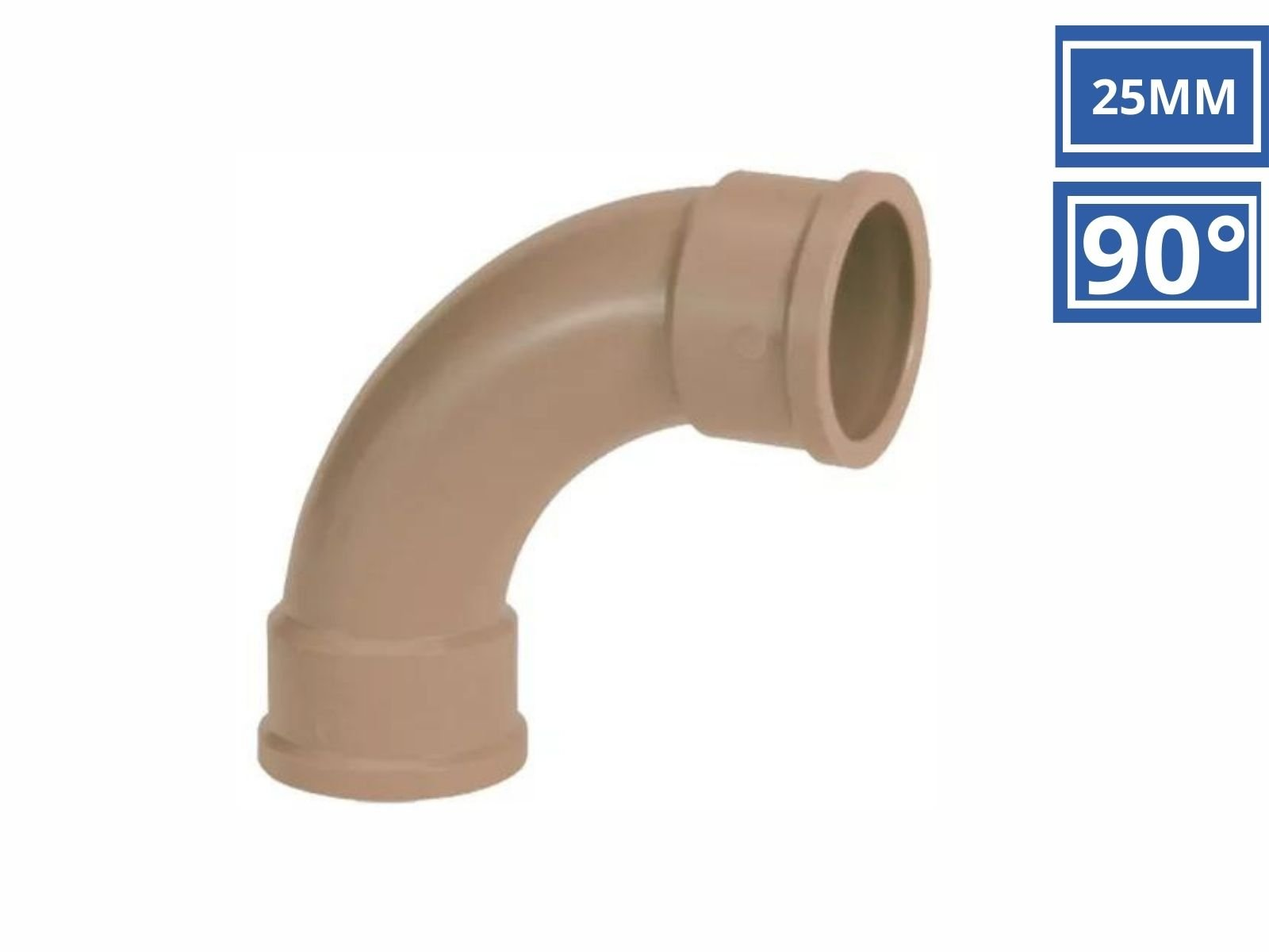 CURVA SD 90 CURTA 25MM PLASTUBOS