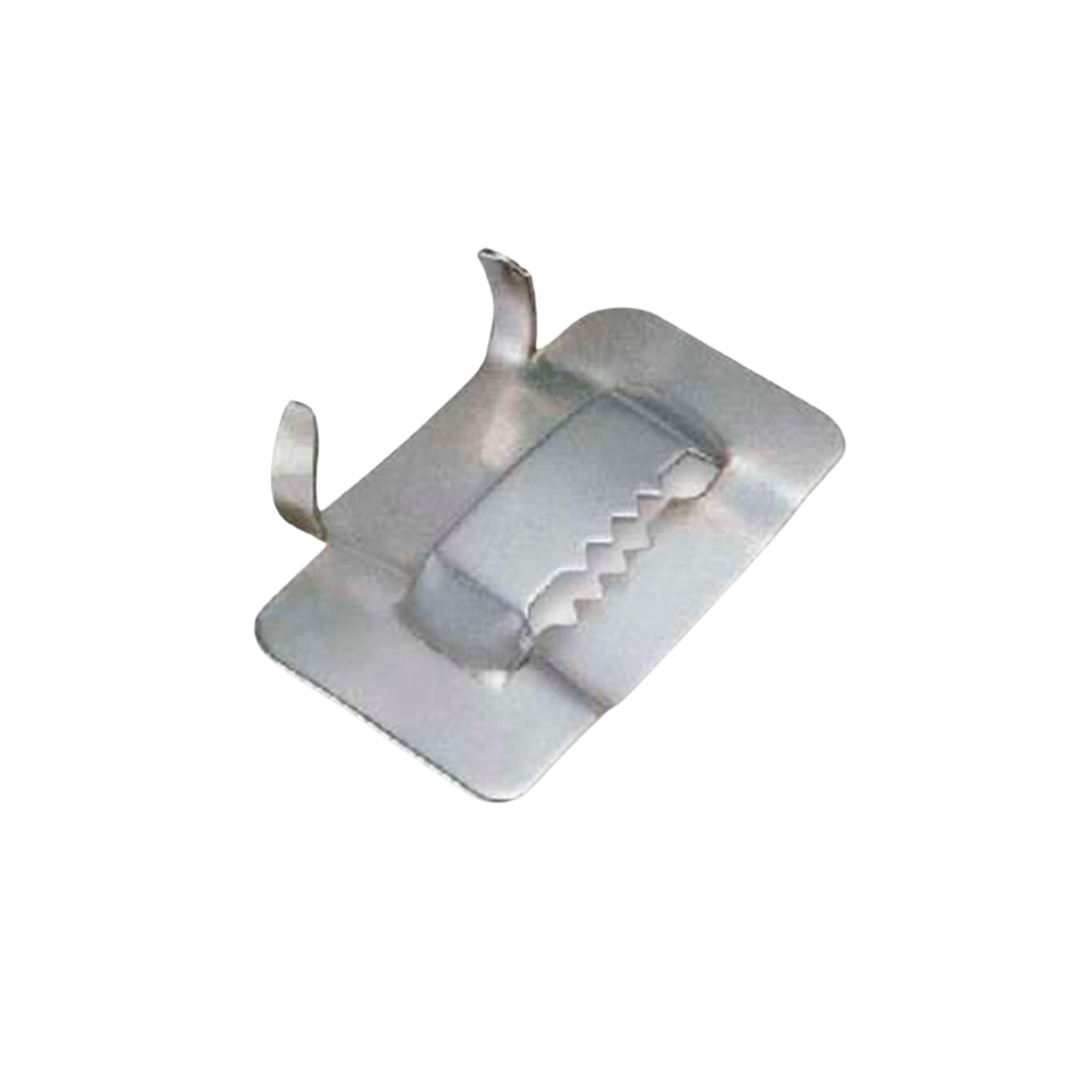 PRESILHA ACO P/FITA PERFILAÃO