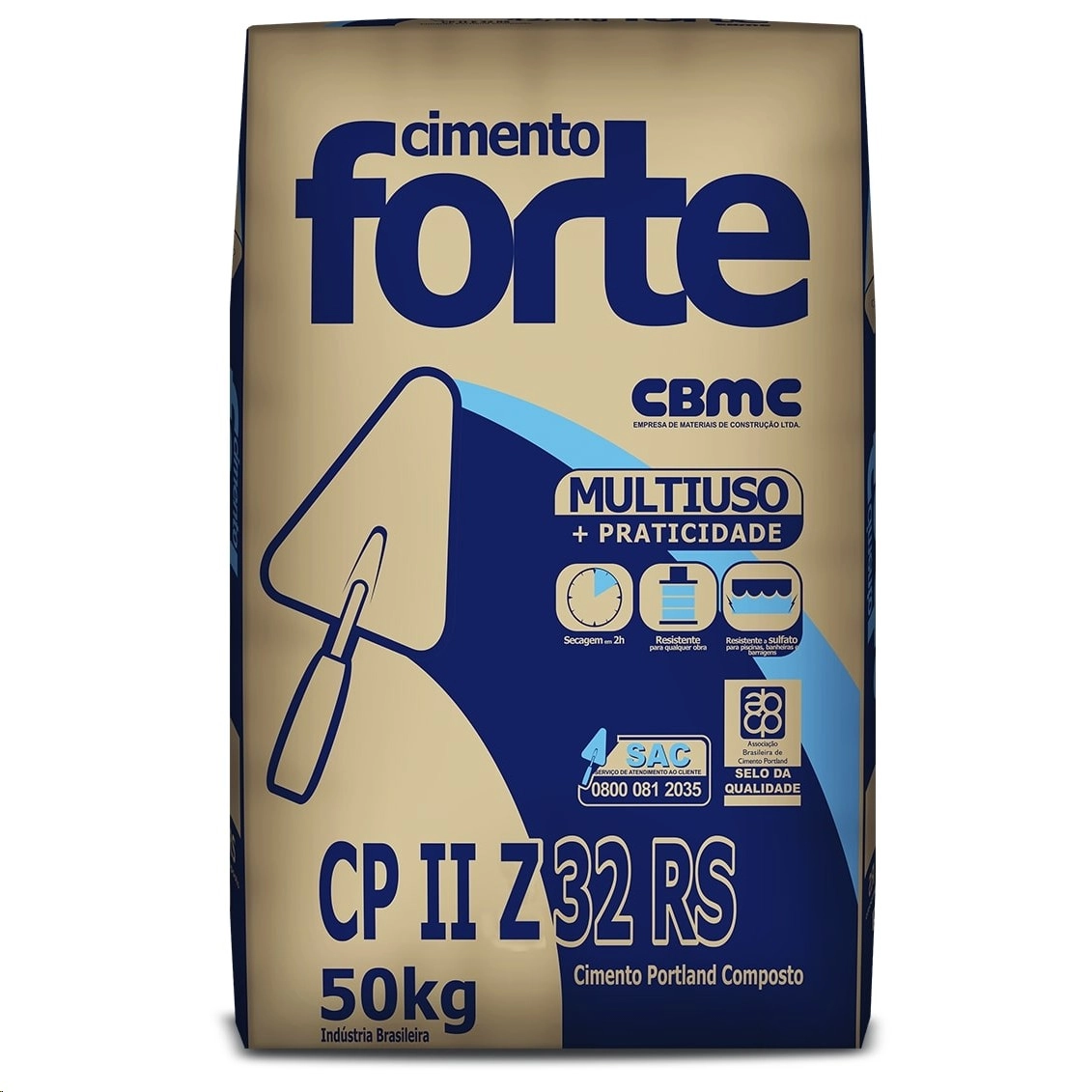 CIMENTO CP-II 50KG FORTE