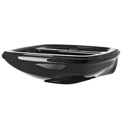 LAVATORIO FIT PRETO 520X430MM CELITE