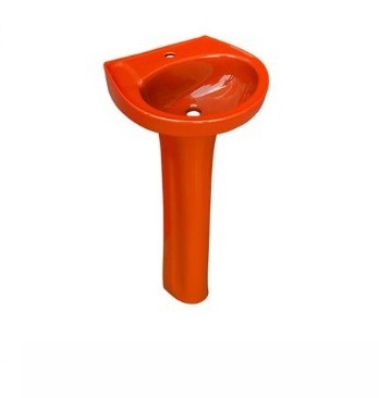 CONJUNTO COLUNUNA+LAVATORIO OCRE LOGASA