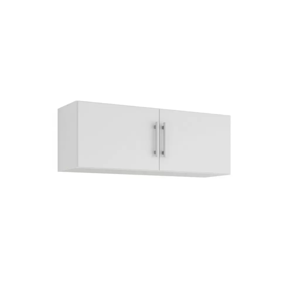 ARMARIO AEREO MDF FLEX BRANCO 1,34MT MGM