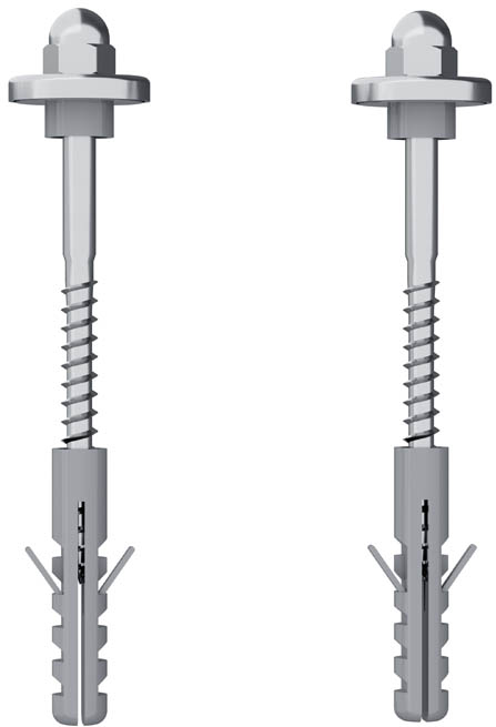 PARAFUSO C/BUCHA P/BACIA N 10 BLUKIT