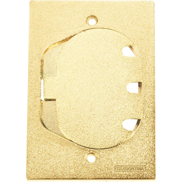 TAMPA SIMP P/TOM RJ45 UNH 4X2 TRAMONTINA