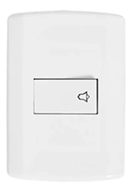 CONJUNTO PULS CAMPAINHA MODULAR 4X2 PLUZIE