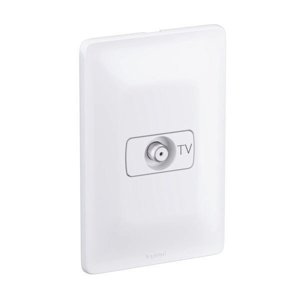 CONJUNTO TOMADA TV ZEFFIA 4X2 PIAL