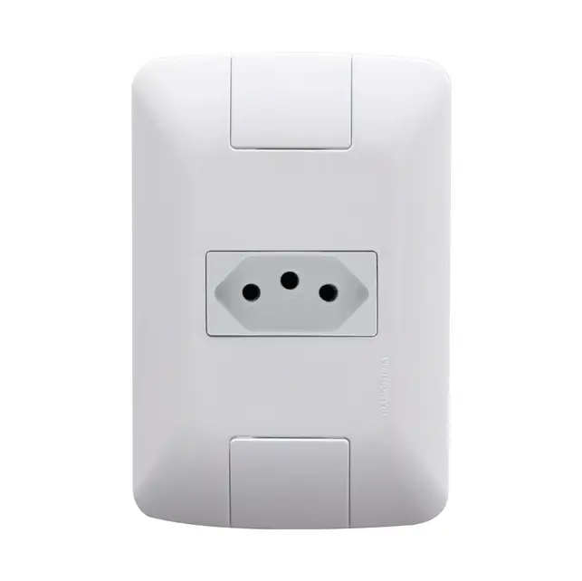 CONJUNTO TOMADA 2P+T ARIA 10A 4X2 TRAMONTINA