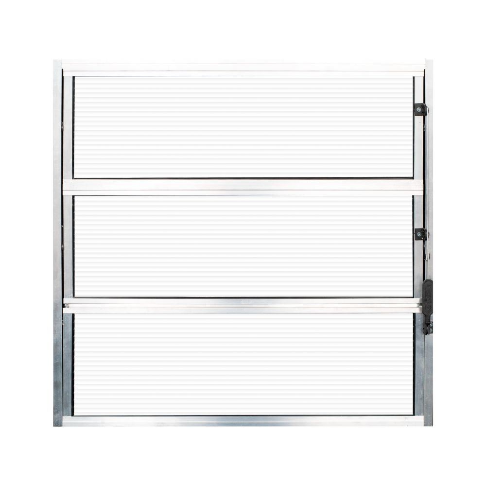 BASCULANTE ALUMINIO NATURAL 3FOLHAS VC L080 A060 QUALITY