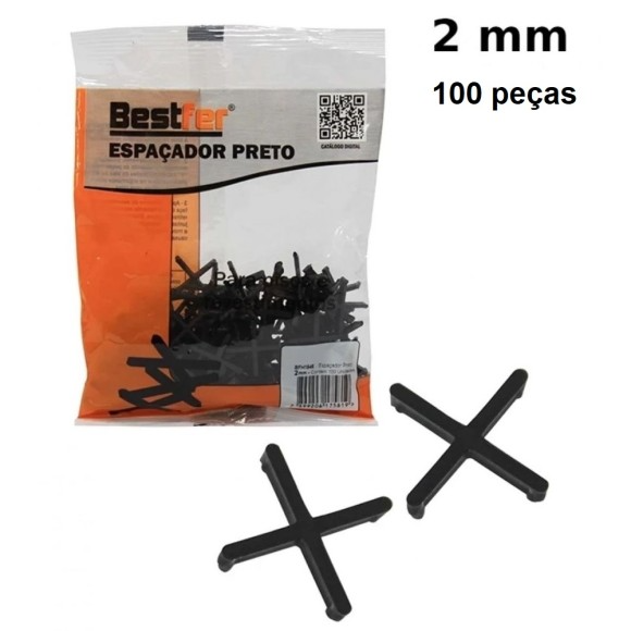 ESPAÇADOR PISO 2MM PC/100 BESTFER