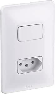 CONJUNTO INTERRUPTOR +TOM 2P+T ZEFFIA 10A 4X2 PIAL