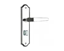 FECHADURA 1120/08PC WC ECLIP PREM CR SILVANA