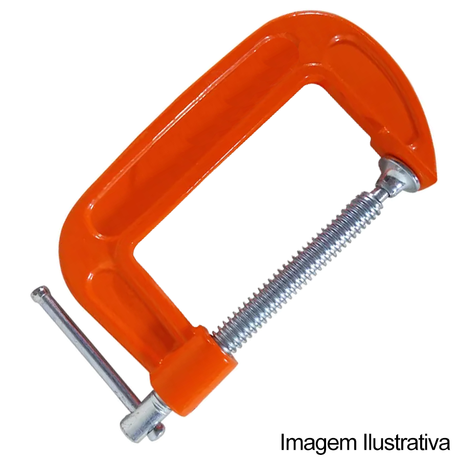 SARGENTO TIPO C FERRO 6''