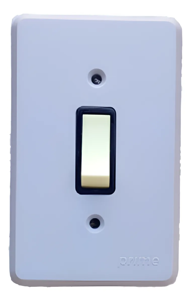 CONJUNTO INTERRUPTOR SIMPLES STAND CINZA 4X2 PLUZIE