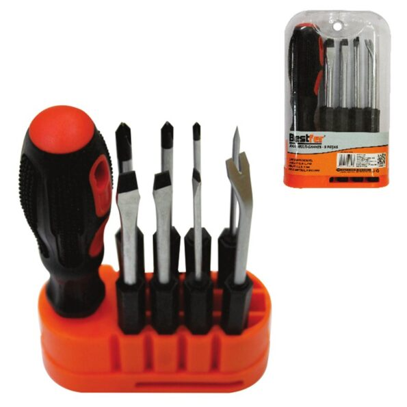 JOGO CHAVE MULTI 9PC PROF BESTFER