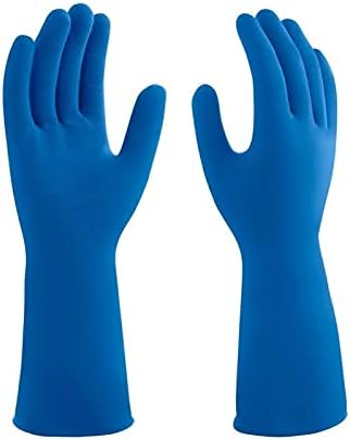 LUVA PVC AZ G 45CM WORKER