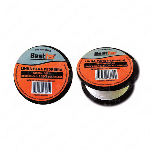 LINHA P/ PEDREIRO 50M BESTFER