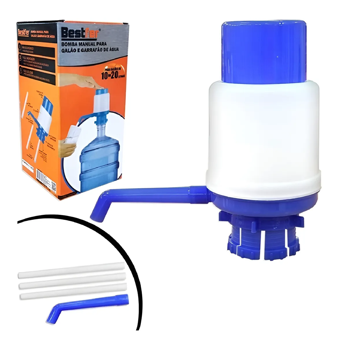 BOMBA MANUAL P/GARRAF 10/20L BESTFER
