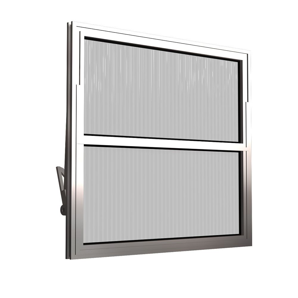 BASCULANTE ALUMINIO NATURAL 2FOLHAS L040 A040 QUALITY