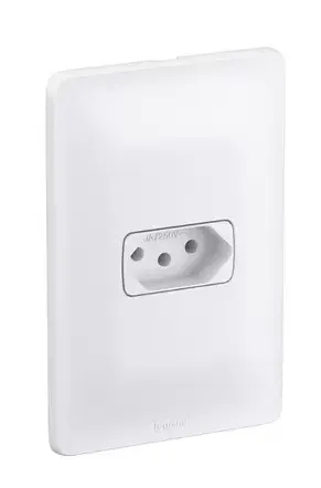 CONJUNTO TOMADA 2P+T ZEFFIA 10A 4X2 PIAL