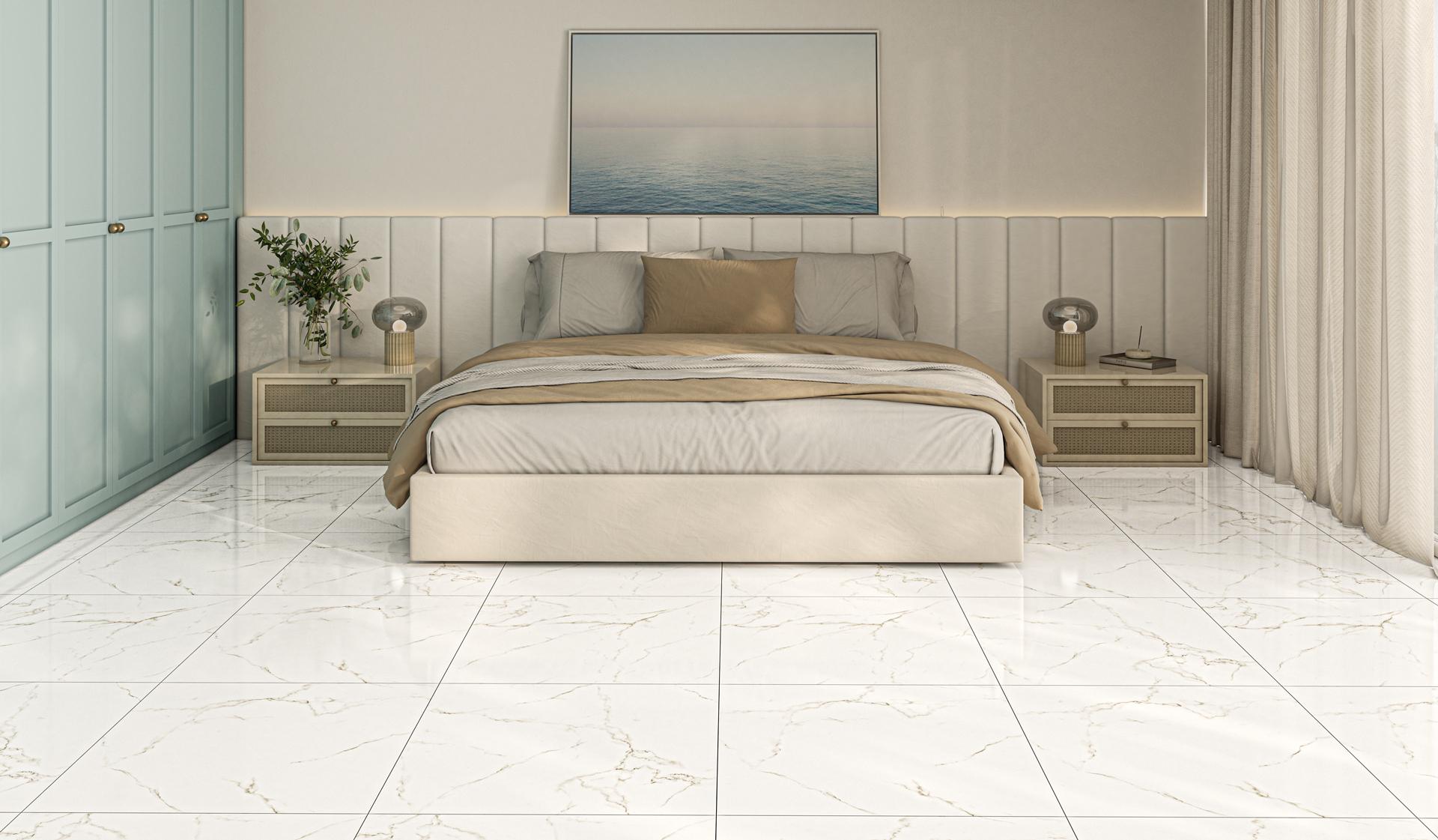 PISO RETIFICADO 75X75-A POL CARRARA BIANCO (2,81/67,44) LUME