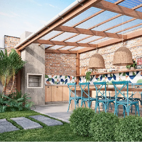 TELHA TRANSPARENTE 2,44X0,50 FORTLEV