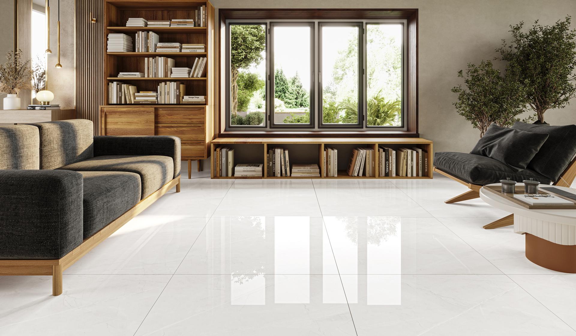 PISO RETIFICADO 85X85 POL ALLURE GRIS (2,14/51,36) LUME